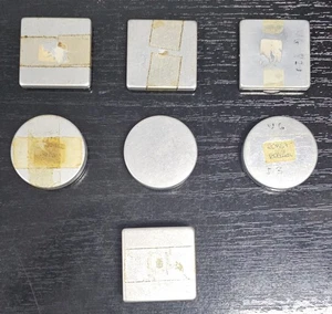 LOT 7X Universal Geneve metal case box for spart parts vintage - Picture 1 of 4