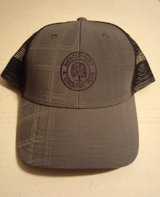  Gorra de béisbol MERCED COUNTRY CLUB GOLF CLUB ajustable Hombre TAYLORMADE NEGRO GRIS Foto 1 de 4