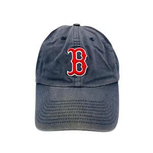 Boston Red Sox Hat Adult Small Blue The Franchise Perfect Fit Cotton Cap - Picture 1 of 6