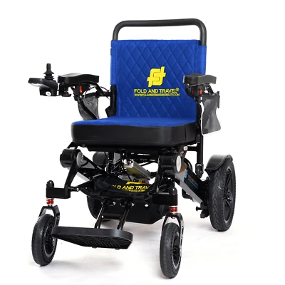 Fold And Travel Auto Fold Remote Control Lightweight Electric Power Wheelchair - Image 1 of 4