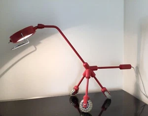 IKEA seltenes KILA Rollschuhstativ rot Hundespielampe Design klassisch von Harry Allen - Bild 1 von 8