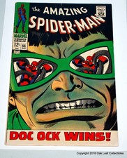 Amazing Spiderman 55 Marvel Comic Book 1967 F-Vf Doc Ock!