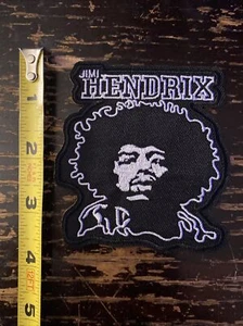 Jimi Hendrix (gestickter Bügelbild Patch) Punk/Rock/Metal/Musik/Kunst - Bild 1 von 3