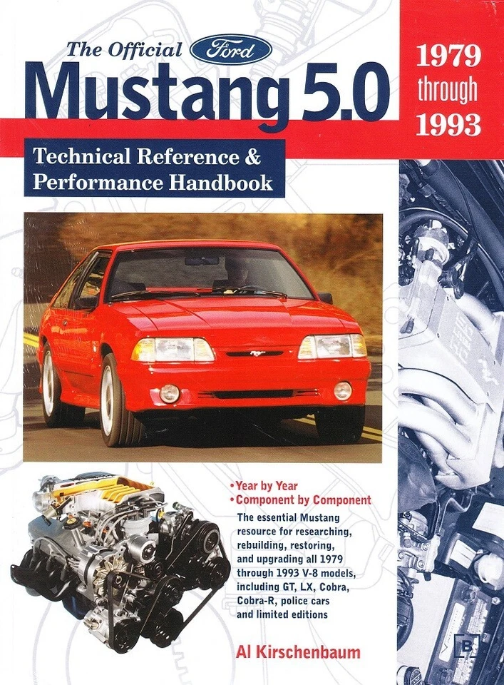 1979-1993 Official Ford Mustang 5.0 Technical Reference & Performance Book FM5 — 第 1/1 张图片
