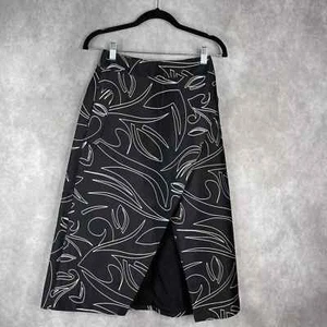 C/MEO Collective Black Abstract Lines Skirt Women's Size XXS - Picture 1 of 9