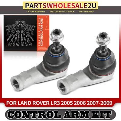 2x extremos de barra de amarre exterior delantero izquierdo y derecho para Land Rover LR3 2005 2004 2005-2009 Foto 1 de 4