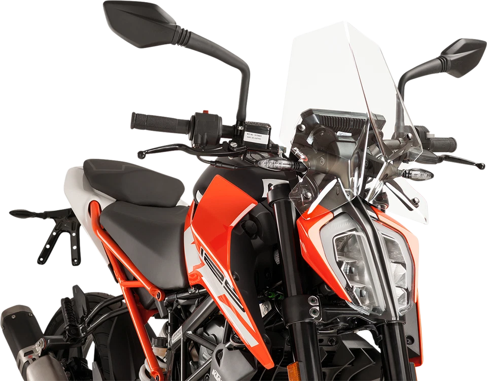 PUIG Nueva Generación Parabrisas Transparente 2017-22 KTM 390 Duke y 2017-21 125 Duke 9514W Foto 1 de 1