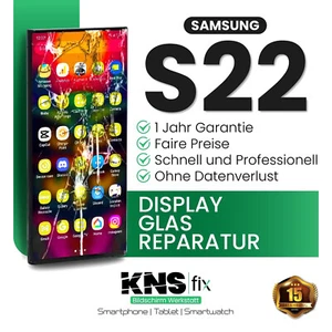 Samsung S22 Display Frontglas Reparatur Glas Tausch✅ 24 Stunden - Zdjęcie 1 z 5