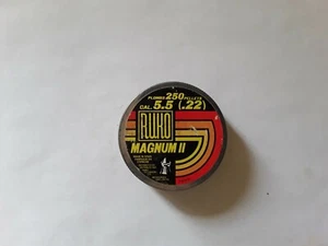 Air Rifle Pellet Tin Ruko Magnum ll 22 cal. 5.5 mm Empty Metal Ammunition Tin - Picture 1 of 3