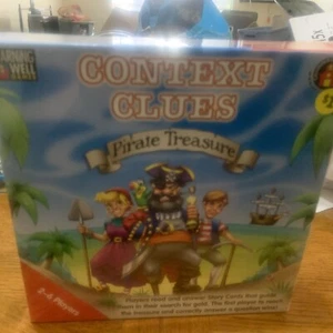 Learning Well Context Clues Pirate Treasure Game Reading Skills Homeschool Read - Picture 1 of 2