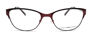 AUTHENTIC & NEW - SCOTT HARRIS SH-440 C2 53/17/135 - RED - EYEGLASSES & CASE - Picture 1 of 3