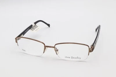 VERA BRADLEY Diane Bordeaux Blooms (BDB) Marrón 53-18-135 Marcos Bisagras Flexibles E518 Foto 1 de 4