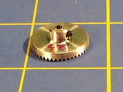 Sonic 3/32 eje 64 paso 46 dientes aluminio corona de arrastre engranaje Mid America Raceway Foto 1 de 3