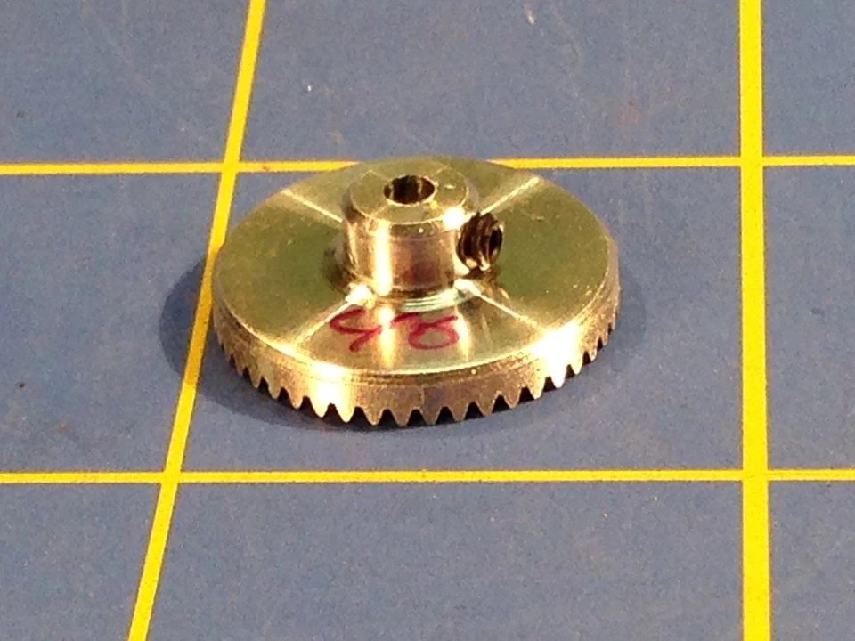 Sonic 3/32 Axle 64 Pitch 48 Tooth Aluminum Drag Spur Gear Mid America Raceway