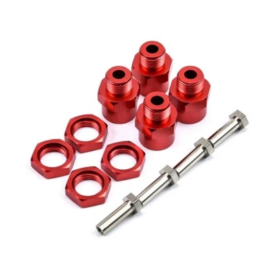 4pcs 1/8 12mm to 17mm Wheel Hex Hub Adapter Conversion Extension for 1/10 RC Car - Image 1 of 4