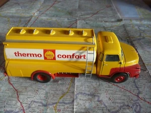 MAN 626 Citerne SHELL Thermo Confort IXO Camion d'autrefois 1/43 avec défauts - Imagen 1 de 2