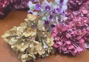 Vintage Miniatur Blumencluster 1 Strauß Made in Japan - Bild 1 von 17