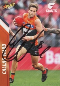 Signed 2024 GWS Giants AFL Select Footy Stars Card - Callan Ward - Bild 1 von 3