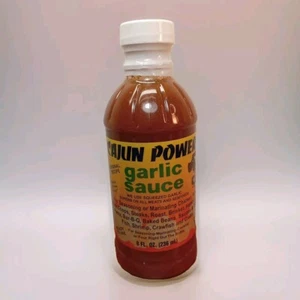 Cajun Power Sauce (Garlic Sauce, Original Recipe) 8 oz Louisiana Cooking - Picture 1 of 5