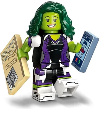 Original LEGO® 71039 Minifigure Marvel: 2ª Edizione - HULK - Immagine 1 di 3