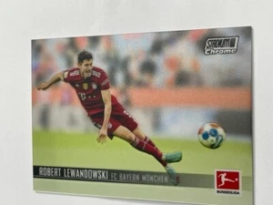 Topps Stadium Club cromado Bundesliga 21/22 FC Bayern Robert Lewandowski - Imagen 1 de 1