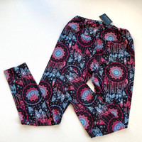 Pink Ribbon Scroll OS Charlie's Project Leggings Ship Free! Pink Ribbon Scroll OS Charlie's Project Leggings Ship Free!
