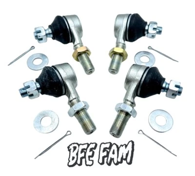 BFE Heavy Duty Chromoly Tie Rod Ends End Left Right Kit YAMAHA BANSHEE 350 87-06 - Image 1 of 2
