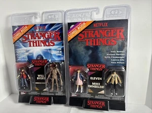 Mcfarlane Stranger Things Page Punchers Eleven Mike Will Byers conjunto de 2 paquetes - Imagen 1 de 8