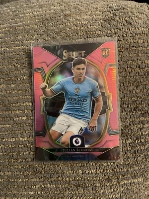2022-23 Select English Premier League Pink /99 Julian Alvarez Rookie RC🔥⚽️ - Image 1 of 3