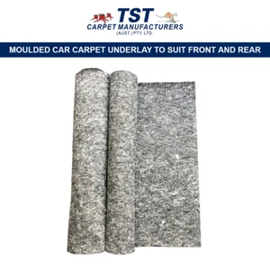 UNDERLAY TO SUIT MOULDED CAR CARPET FRONT AND REAR - Picture 1 of 1