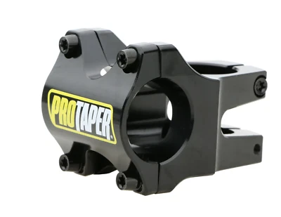 Bicicleta de montaña ProTaper Trail Stem Longitud 40 mm Abrazadera 35 mm Negra/Amarilla #5442 Foto 1 de 4