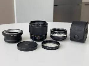 MC INDUSTAR-61 L/Z LZ 50mm f/2.8 Soviet USSR MACRO Lens M42 with Vivitar 2x - Picture 1 of 20