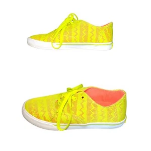 Supra Womens Yellow Wrap Shoe Size 8.5 - Picture 1 of 6