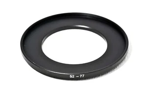 Stepping Ring 52-77mm 52mm to 77mm Step Up ring stepping Rings 52mm-77mm - Picture 1 of 1