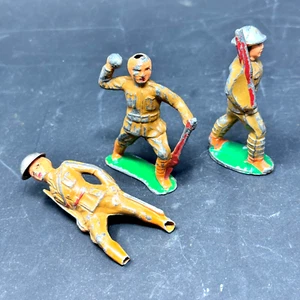 Barclay Manoil Other Lead Figures x3 Soldier Sailor Lot 3 - Vintage - Picture 1 of 8
