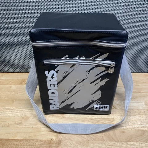 Raiders NFL Insulated Cooler Bag Vintage Fall of 1991 By Chill The Soft Cooler Cover