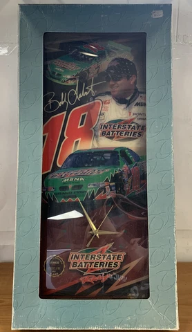NEW JEBCO Bobby Labonte Interstate 02’ Limited Edition 128 out of 5,000 Clock Cover