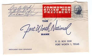 Graham TX 1964 - "Communism Killed Our President" Kennedy - Picture 1 of 2