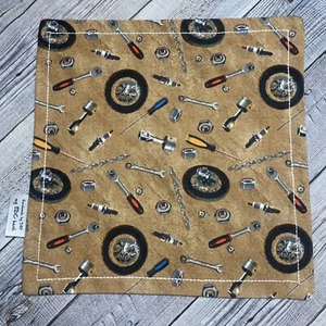 EDC HANK MIT MIKROFASERRÜCKEN 8" - LIVE TO RIDE MOTORRADREIFEN ETC TASCHENTUCH - Bild 1 von 4