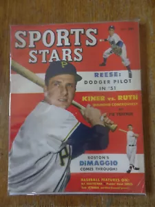 1950 Sports Stars Magazine Oct. Issue Kiner Cover ⚾  Bagged & Boarded ⚾ - Picture 1 of 2