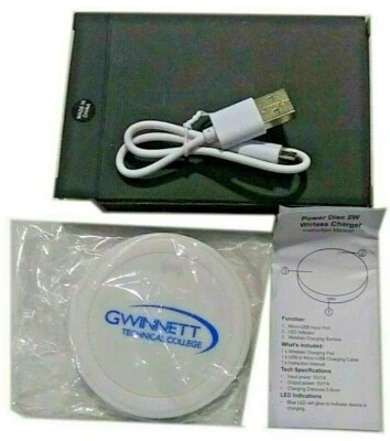 Power Disc 5W Wireless Charger ECP-PD19WH - Image 1 of 2