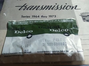 Corvette, Cadillac Chevy Turbo 400 Trans. Clutch Springs #8624073(Red) #8624101 - Picture 1 of 2