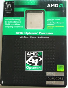 AMD OSA275CBWOF Dual Core Opteron 275 2.2GHZ 2MB L2 Cache - Picture 1 of 9