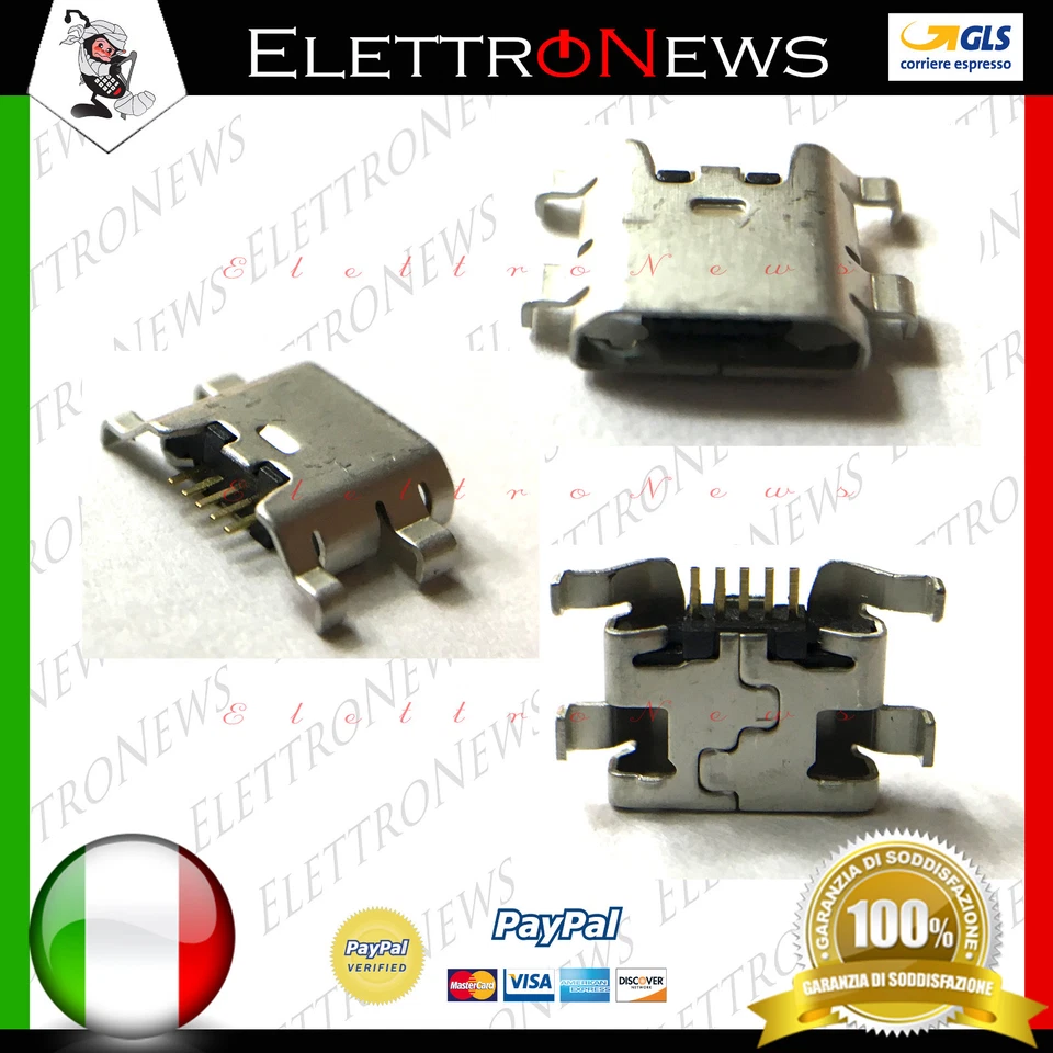 Connettore di ricarica micro usb  per Huawei P8 LITE 2017 PRA-LX1 A016 - Immagine 1 di 1