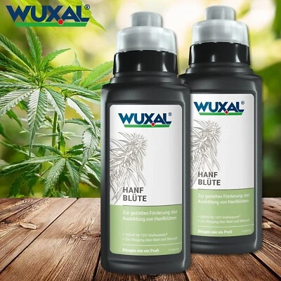 WUXAL® 2 x 250 ml Hanf Blüte Hanfdünger Cannabis Pflanzengesundheit - Bild 1 von 3