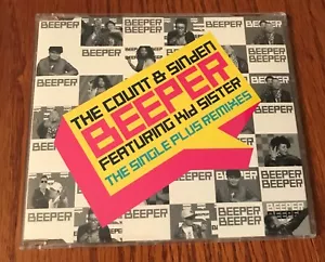 COUNT & SINDEN ft KID SISTER "THE BEEPER" RARE ORIGINAL 7TRK 2008 UK CD SINGLE - Picture 1 of 1