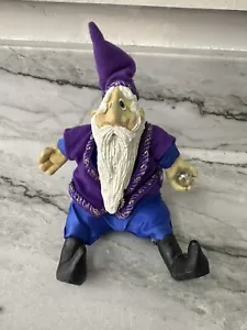 RUSS Berrie Mittelalter Hof Abrakadabra Zauberer Figur mit Etikett 2608 selten - Bild 1 von 4
