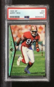 1995 SP Jerry Rice #93 PSA 9 MINT Cert # 66994542 - Bild 1 von 2