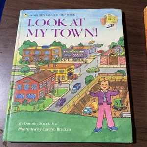 Bygone Look At My Town! Golden Take-A-Look Book1986 - Picture 1 of 6