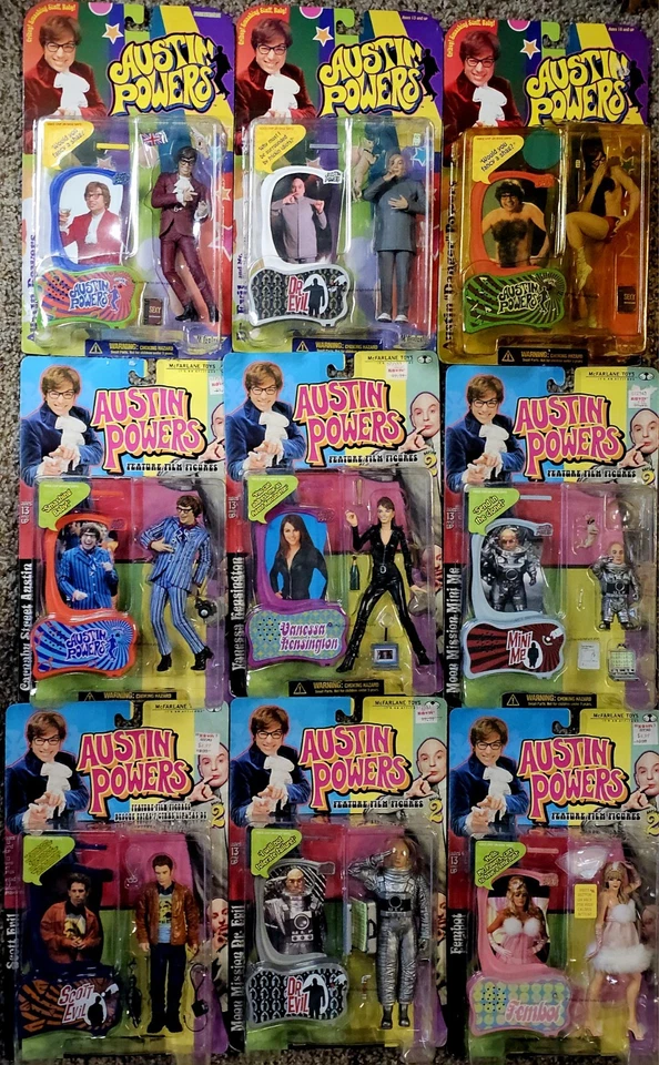 Figuras de acción McFarlane Toys Austin Powers: tú eliges Foto 1 de 4